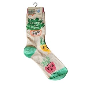 Plant Mom Socks Combed Cotton Blend